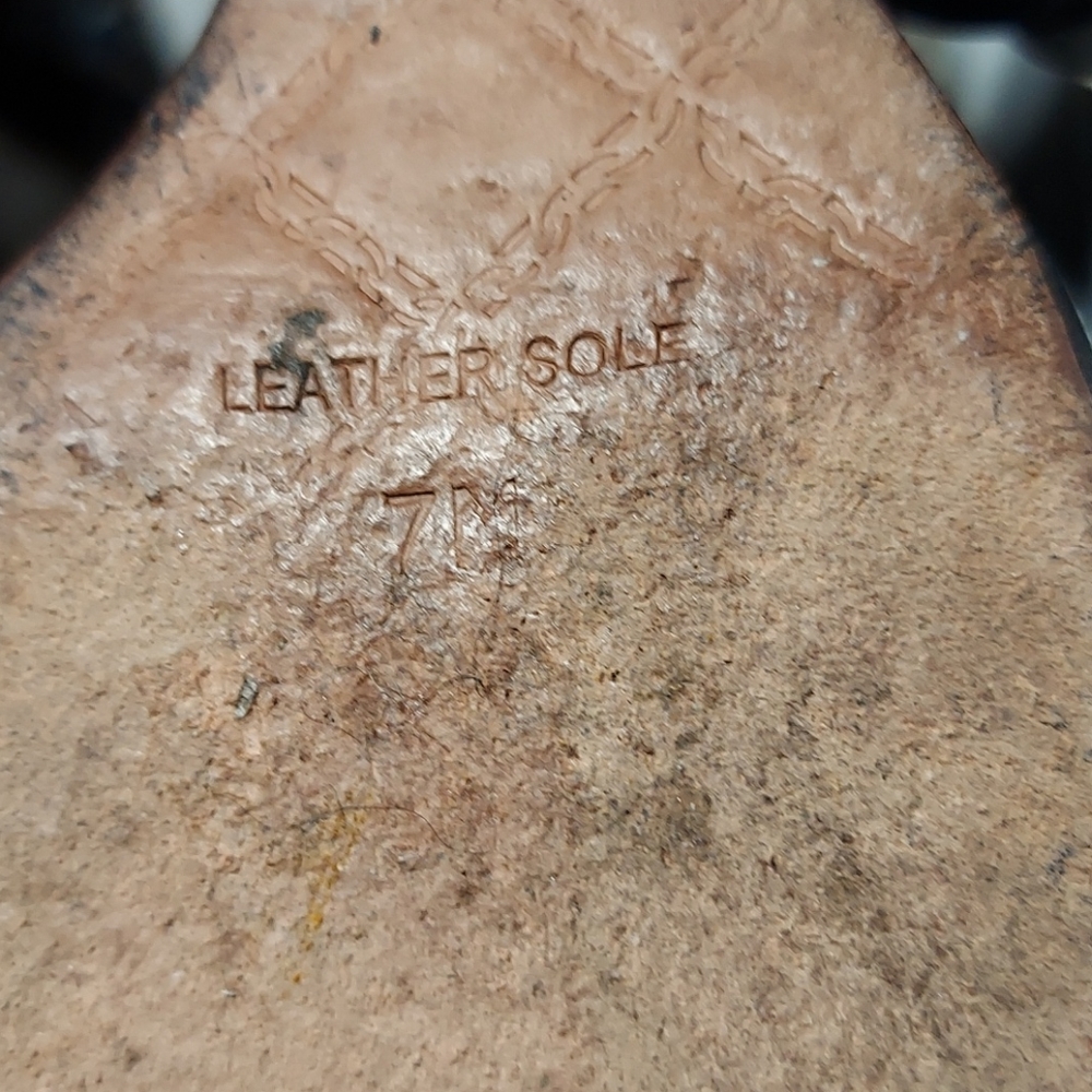 L.A.M.B. ladies  black leather clog - Picture 10 of 10